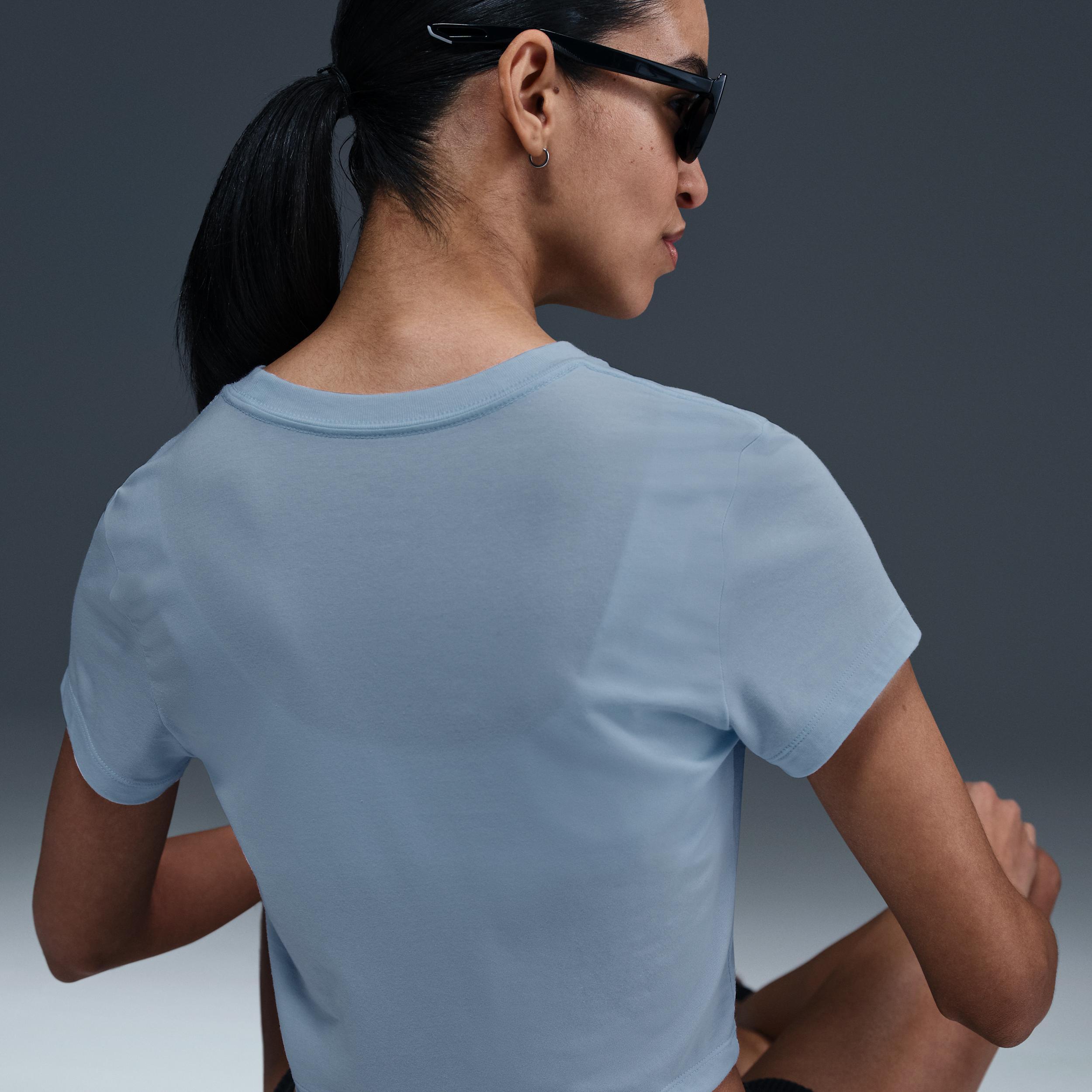 Women's Nike Sportswear Chill Knit Cropped T-Shirt Product Image