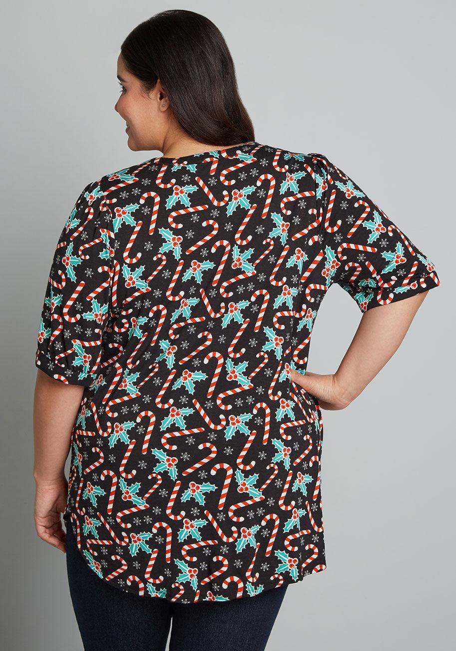 Winning Them Over Short Sleeve Top Product Image