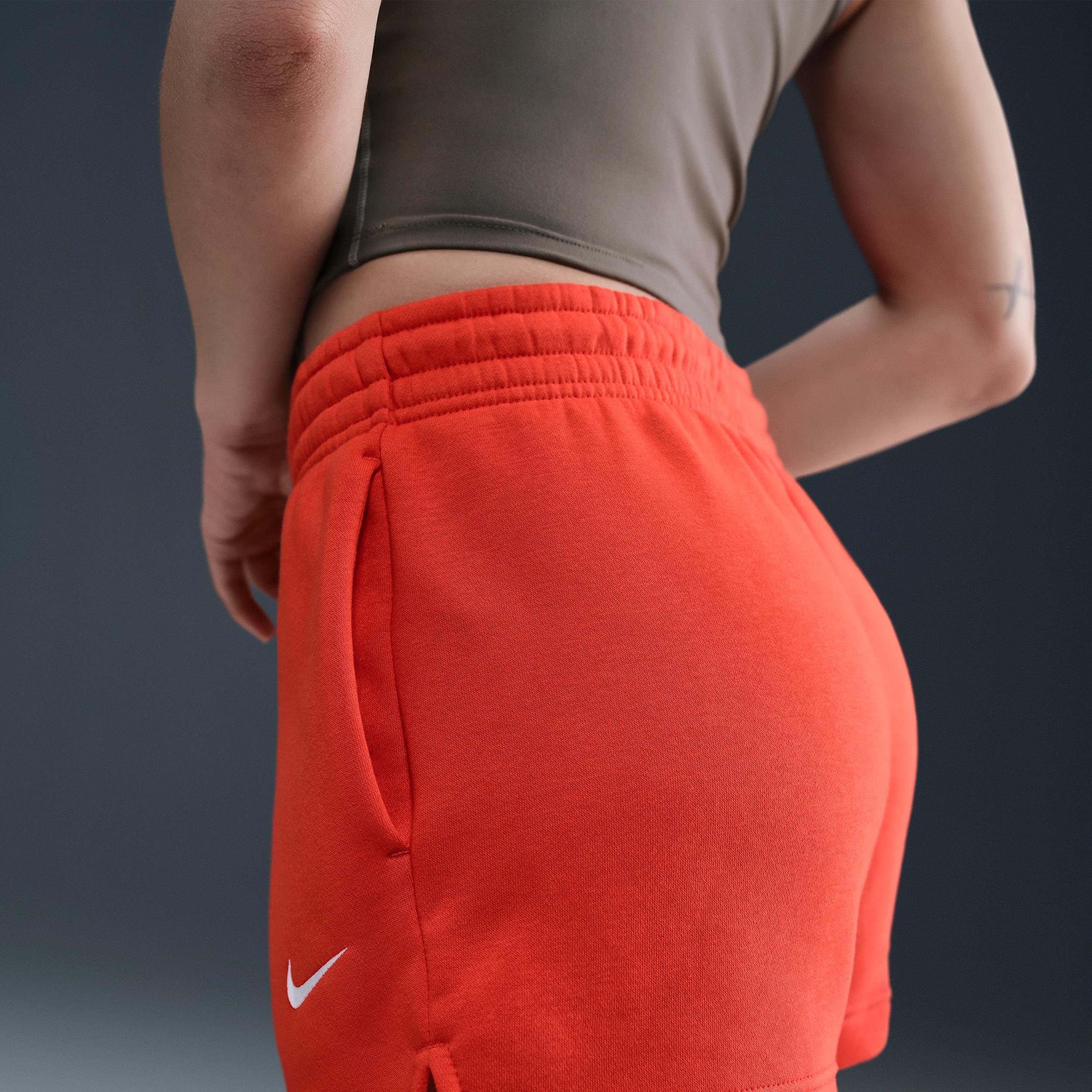 Women's Nike Sportswear Phoenix Fleece Mid-Rise 4" Shorts Product Image