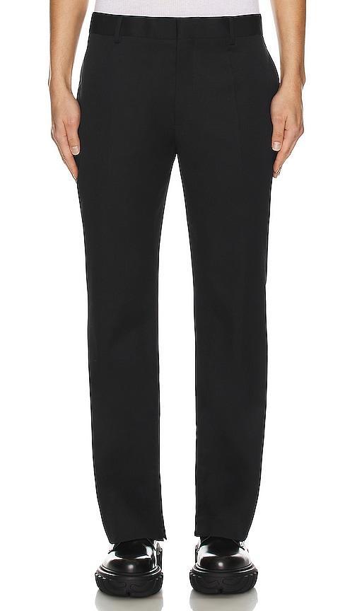 OFF-WHITE Drill Slim Zip Pant Black. (also in 52). Product Image