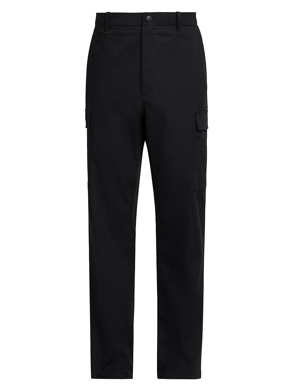 Mens Straight-Leg Stretch Cargo Trousers Product Image