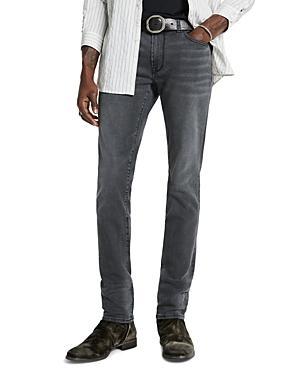 John Varvatos J702 - Slim Fit - Ethan Wash in Seal Grey J702EZ4 (Seal Grey) Men's Jeans Product Image