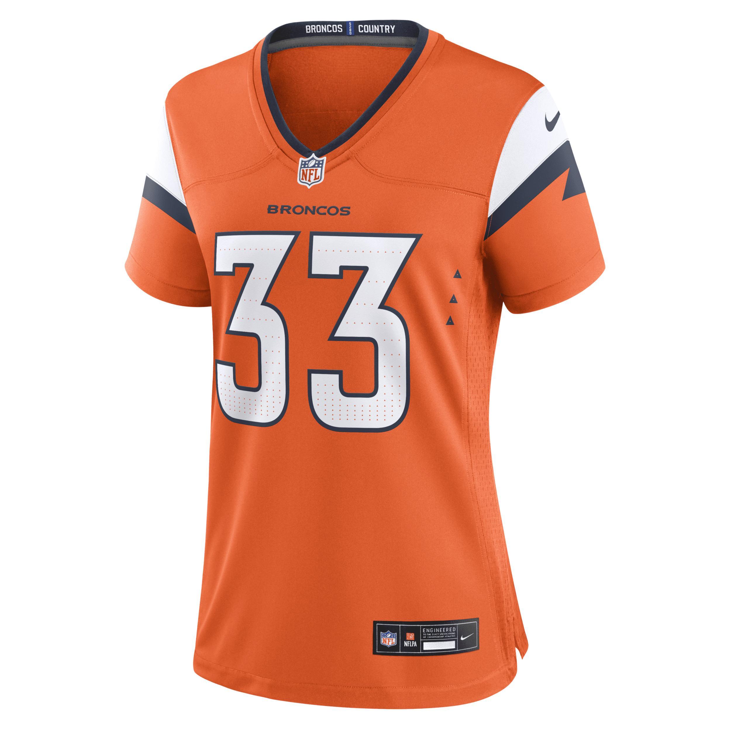Womens Nike Javonte Williams Denver Broncos Mile High Collection Game Jersey Product Image