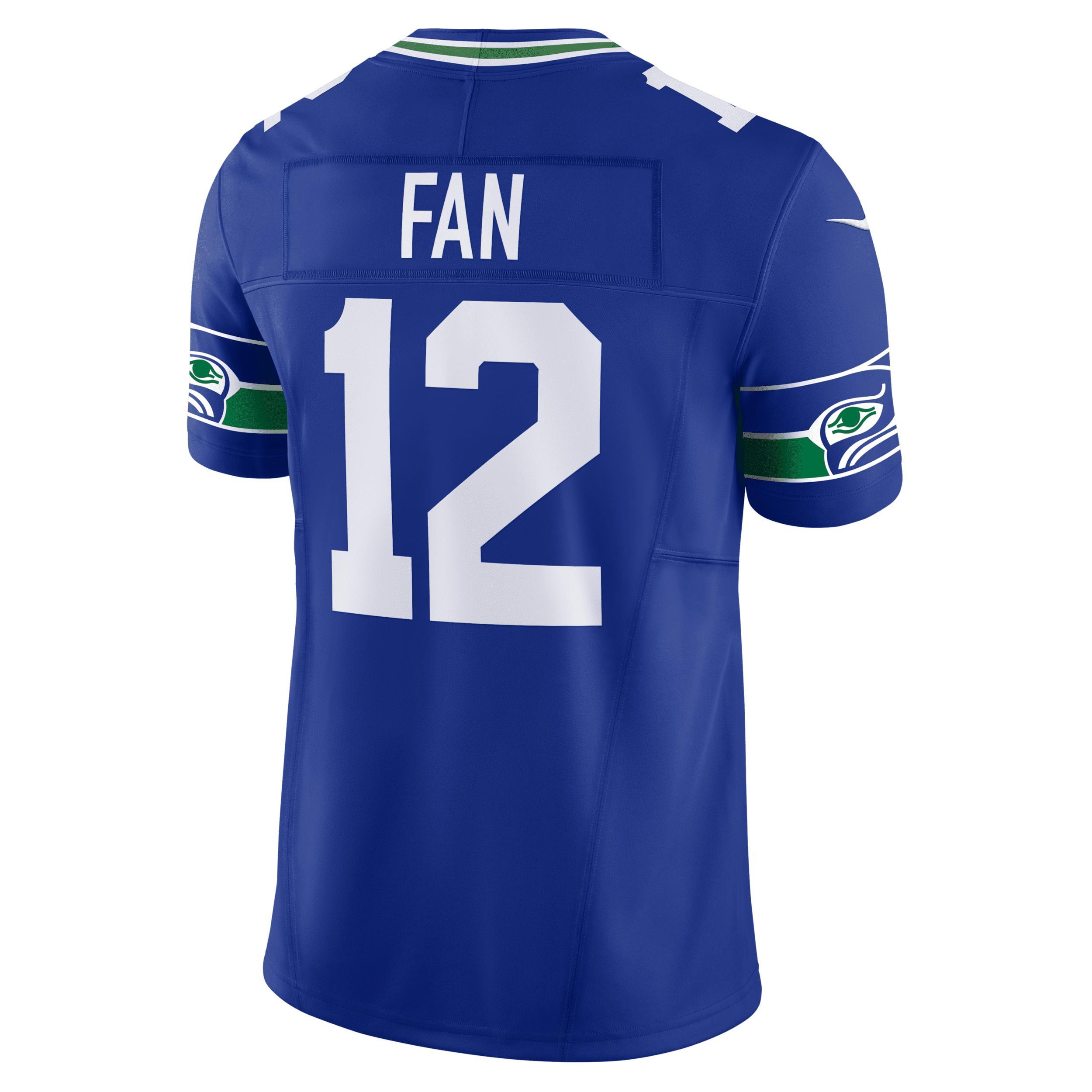12th Fan Seattle Seahawks Nike Men's Dri-FIT NFL Limited Football Jersey Product Image