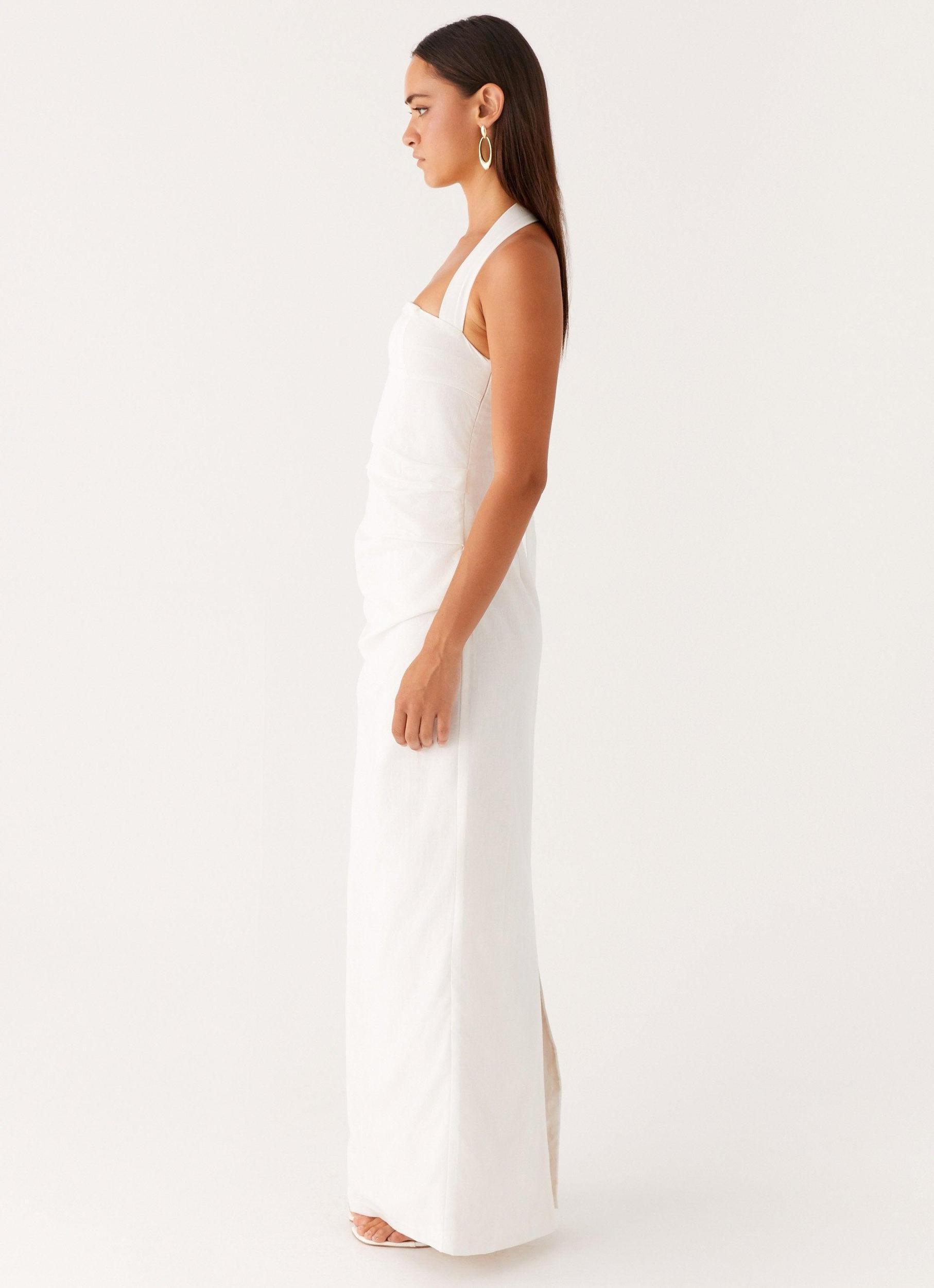 Rumour Has it Maxi Dress - White Product Image