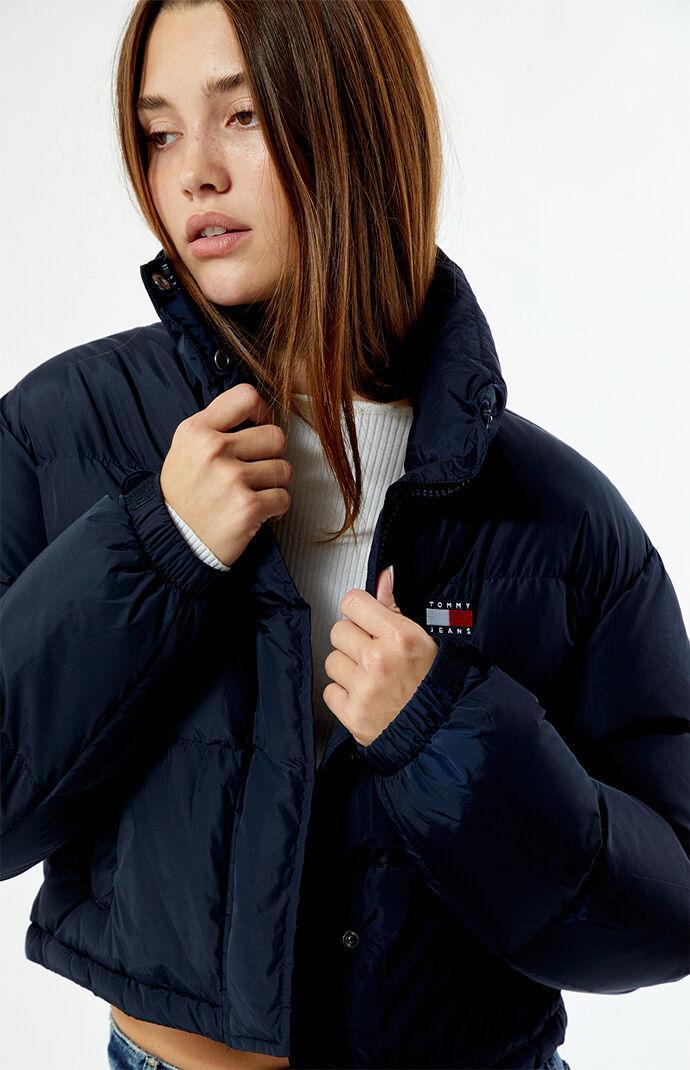 Tommy Jeans Women's Flag Badge Alaska Puffer Jacket Product Image