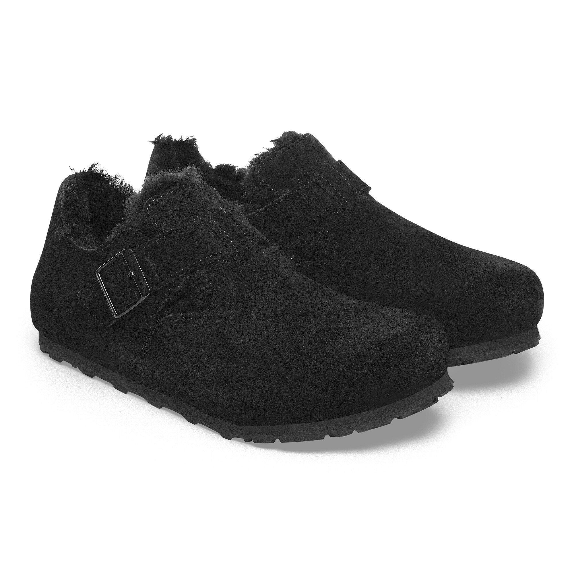 London Shearling Suede Leather Product Image