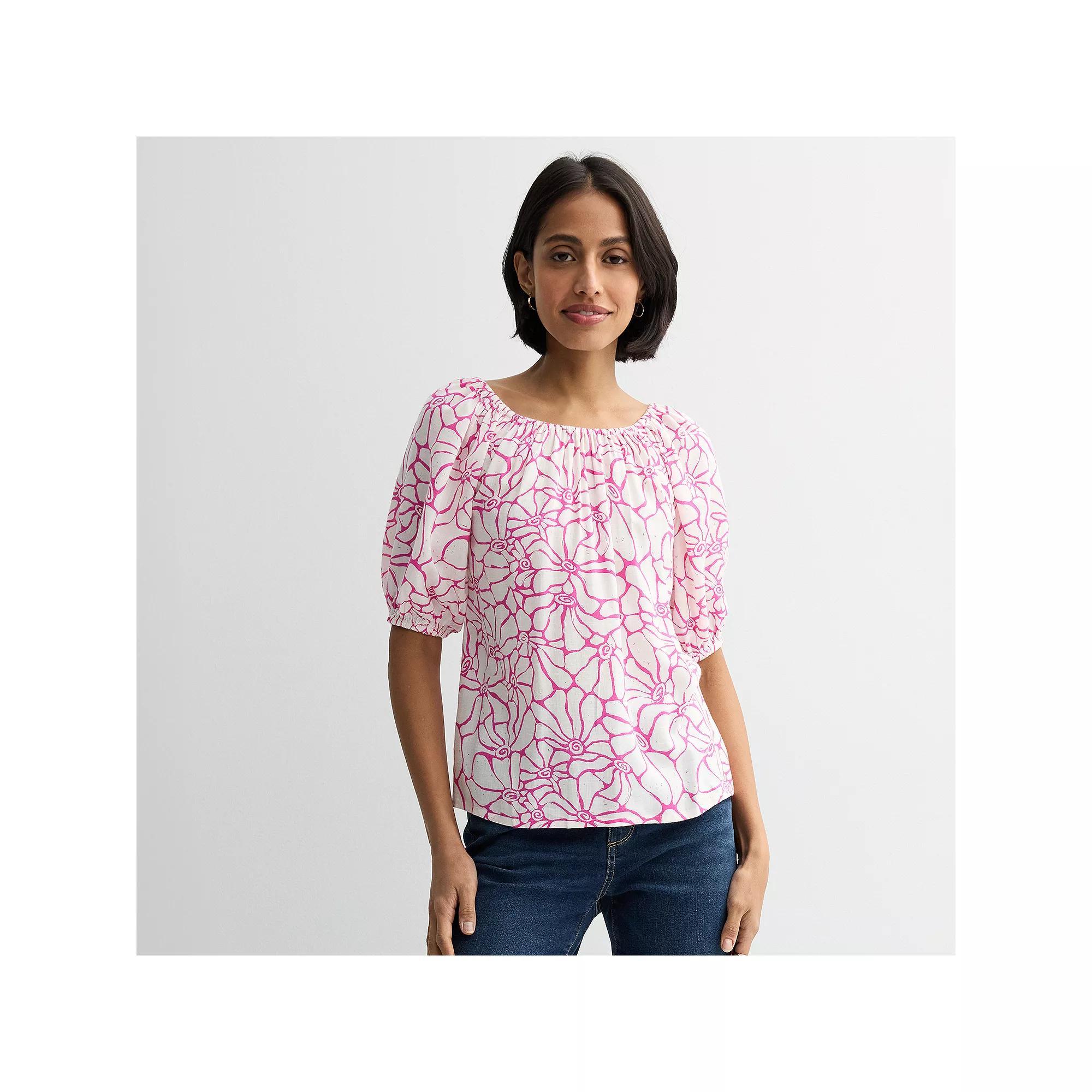 Womens Sonoma Goods For Life Peasant Top Product Image