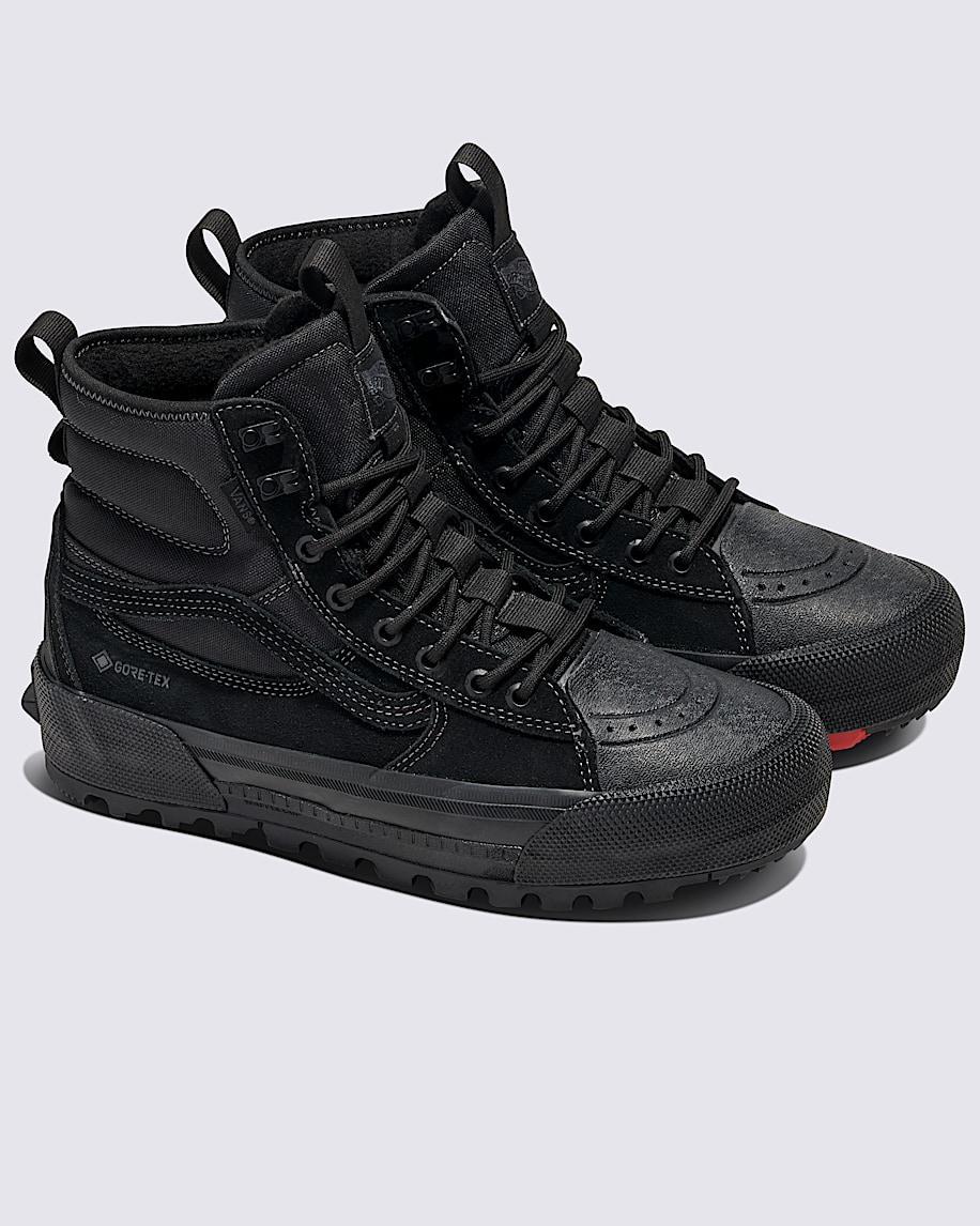 MTE Sk8-Hi GORE-TEX Insulated Shoe in Blackout Black| Vans US Product Image