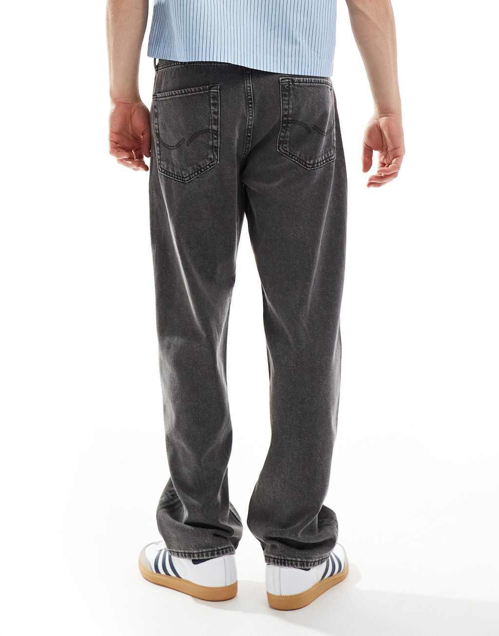 Jack & Jones Eddie loose jean in washed gray  Product Image