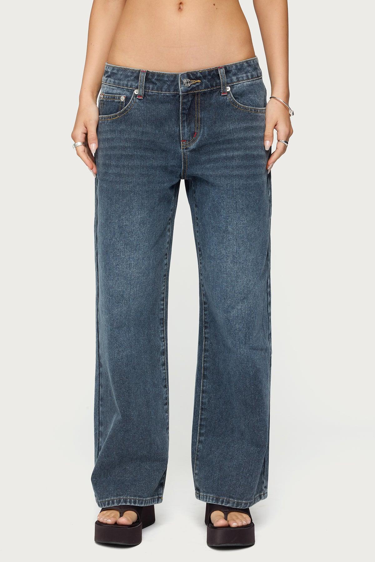 Petite Ace Relaxed Jeans Product Image