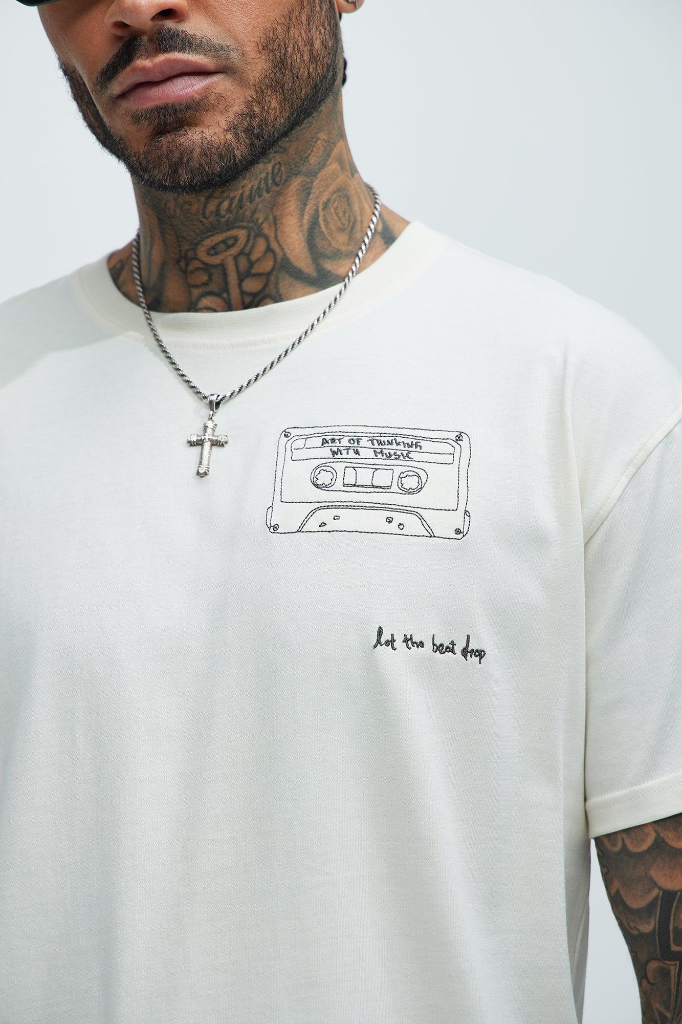 World Music Concert Short Sleeve Tee - Cream Product Image