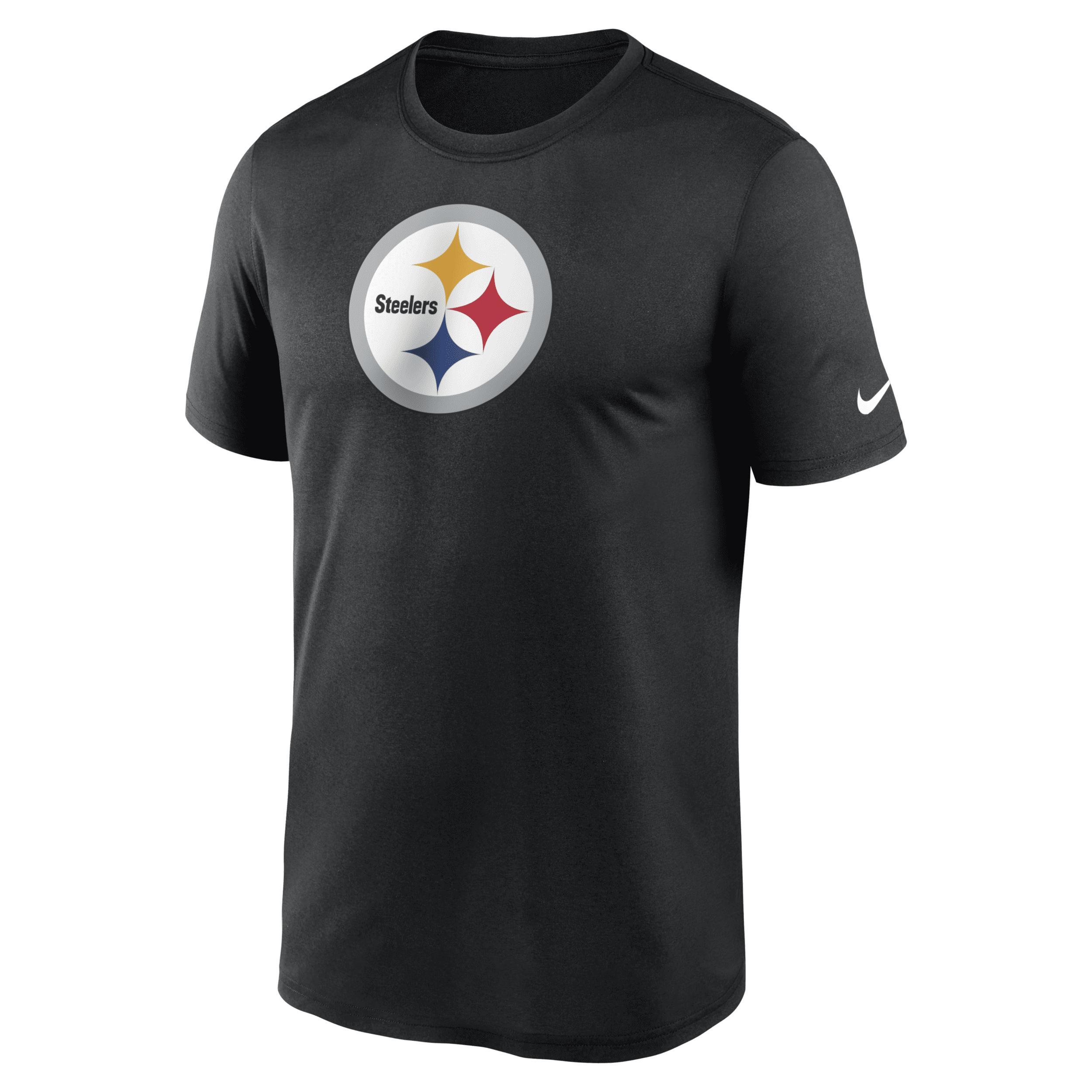 Men's Nike Black Pittsburgh Steelers Logo Essential Legend Performance T-Shirt, Size: Medium Product Image