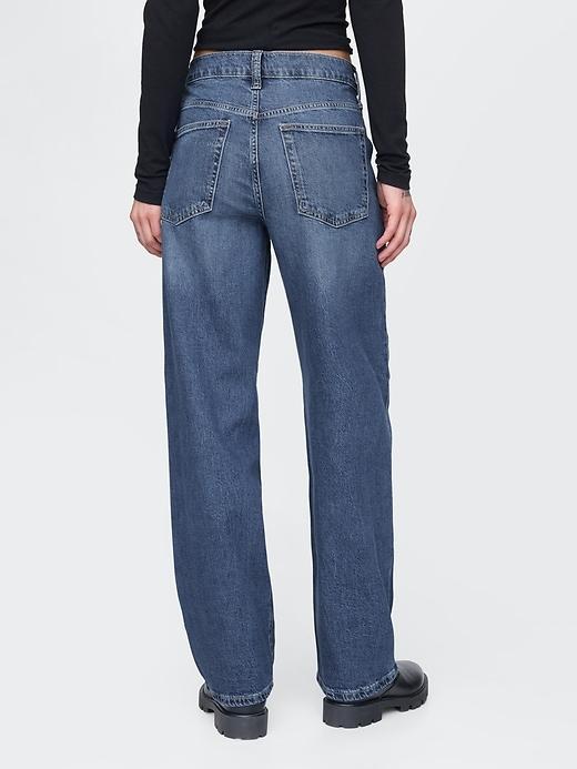 Mid Rise Corduroy '90s Loose Cargo Pants Product Image