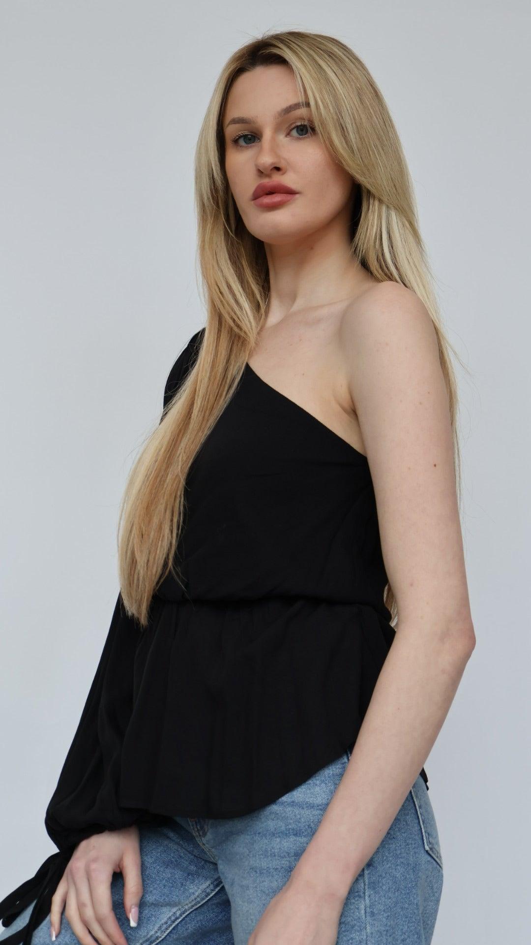 Carter One Sleeve Blouse Product Image