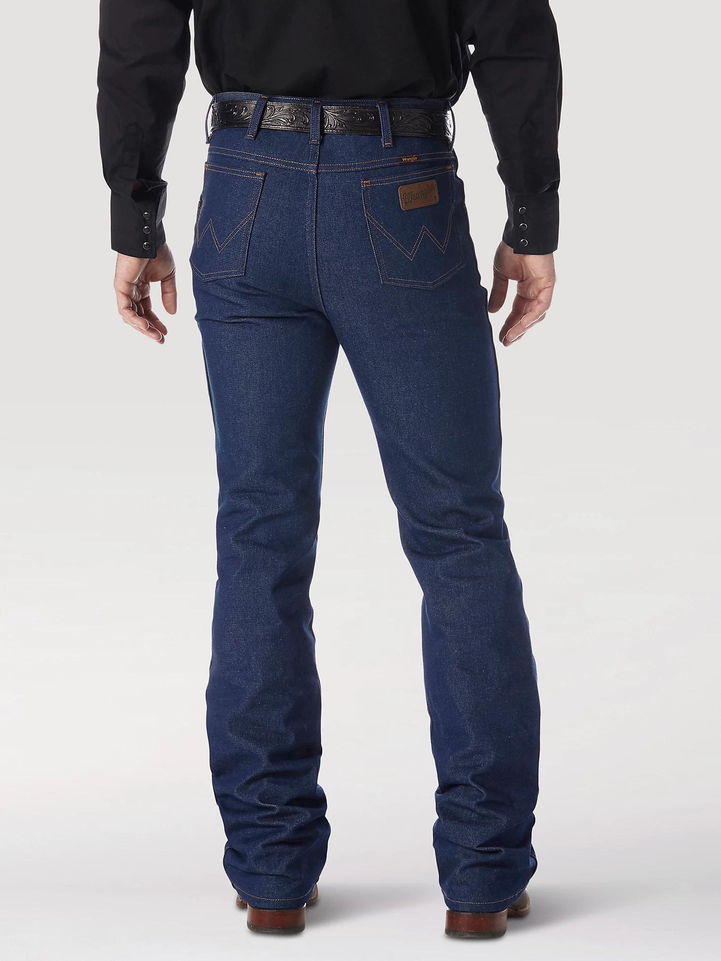 Wrangler® Cowboy Cut® Bootcut Jean Rigid - Slim Fit Jean | Men's JEANS | Wrangler® Product Image