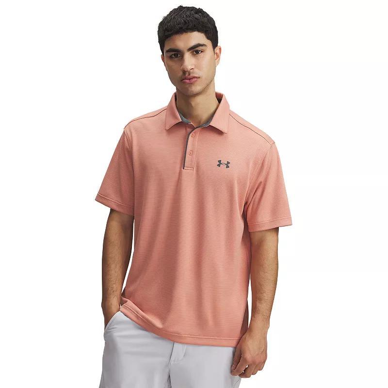 Men's Under Armour Tech Polo, Size: XXL, Multi Orange Product Image