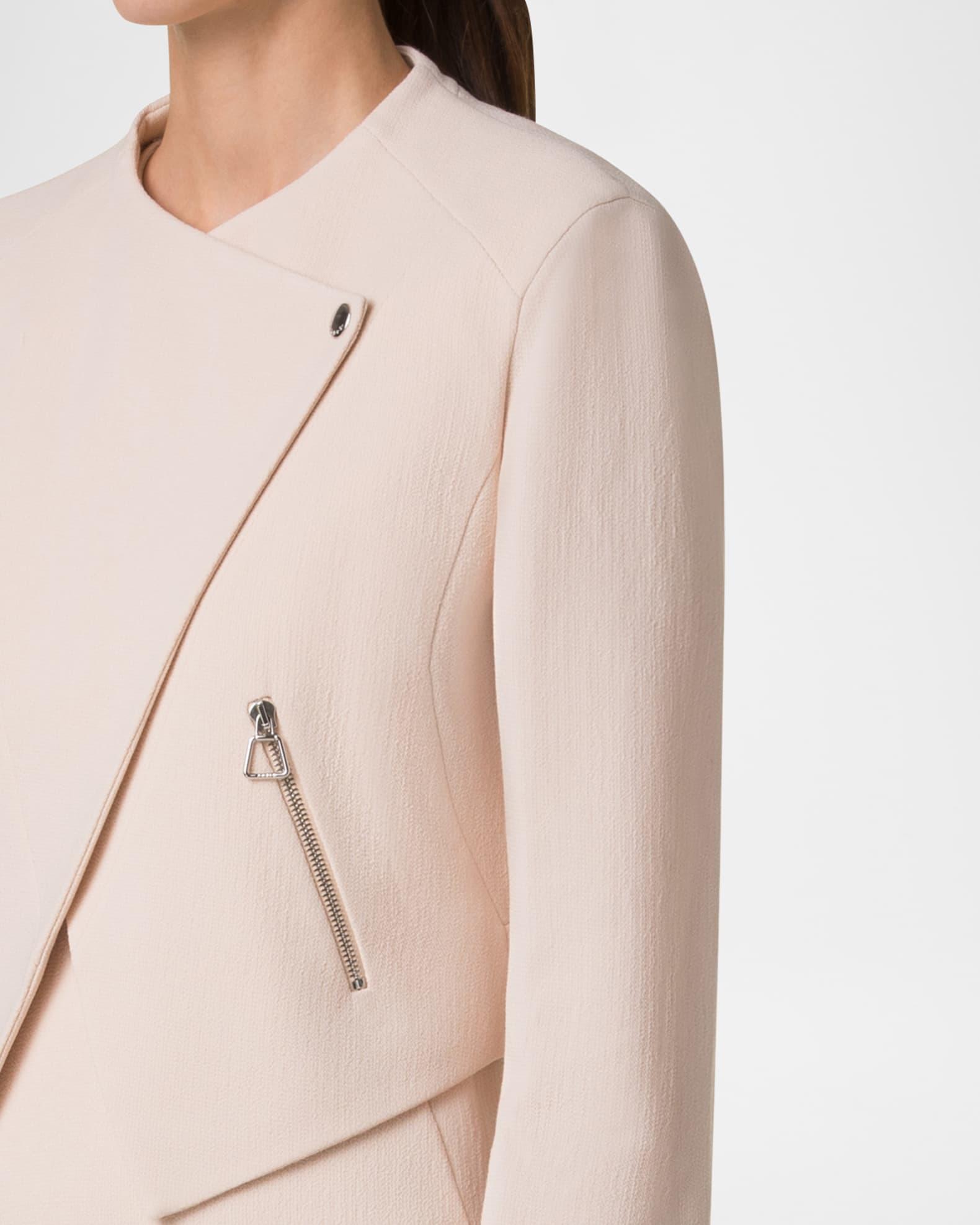 Ariel Asymmetric Wool Crepe Jacket Product Image