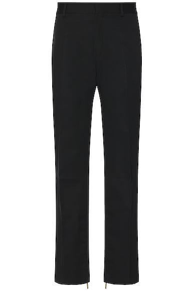 OFF-WHITE Drill Slim Zip Pant Black. (also in 52). Product Image