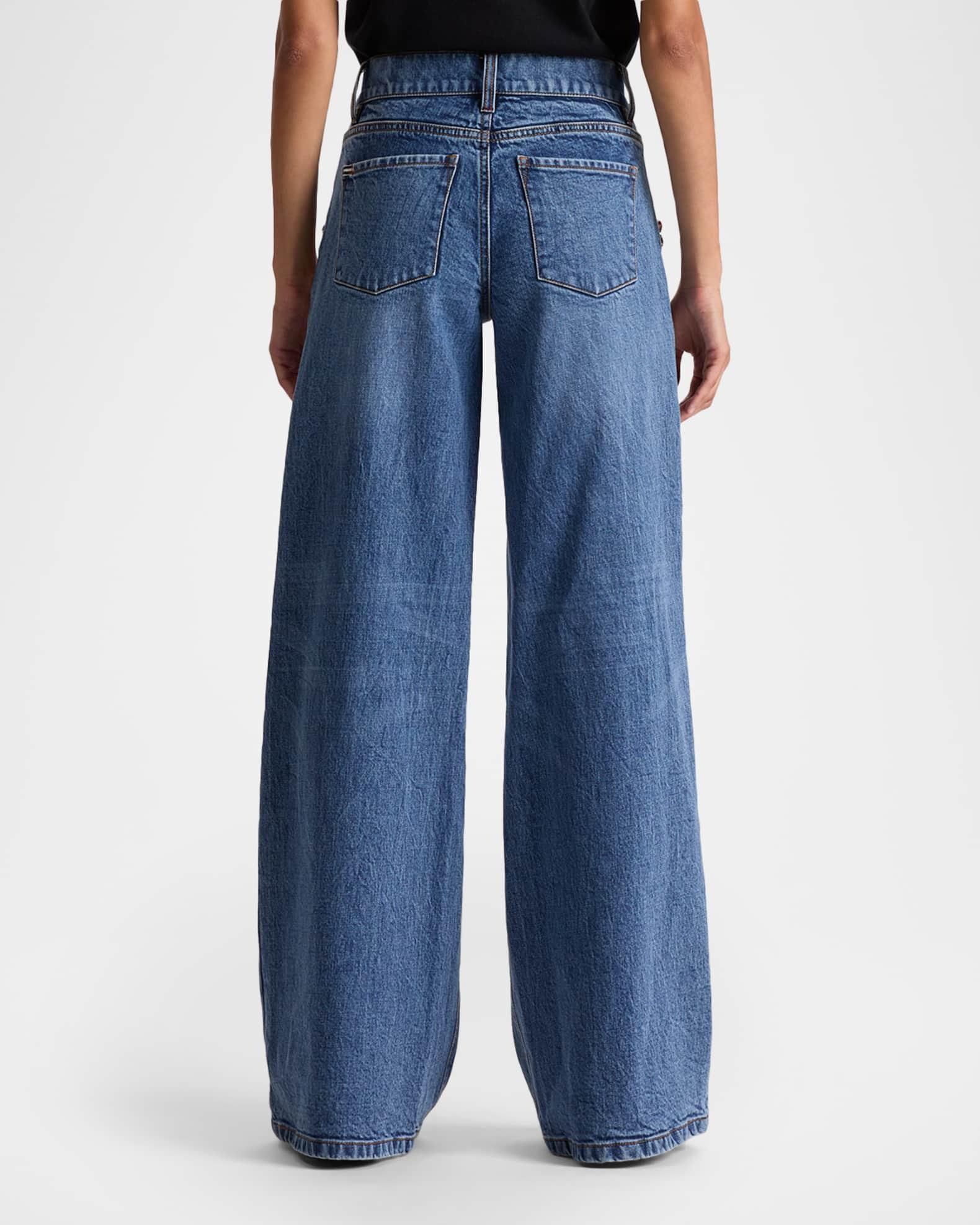 Amazing Embellished Low-Rise Baggy Jeans Product Image