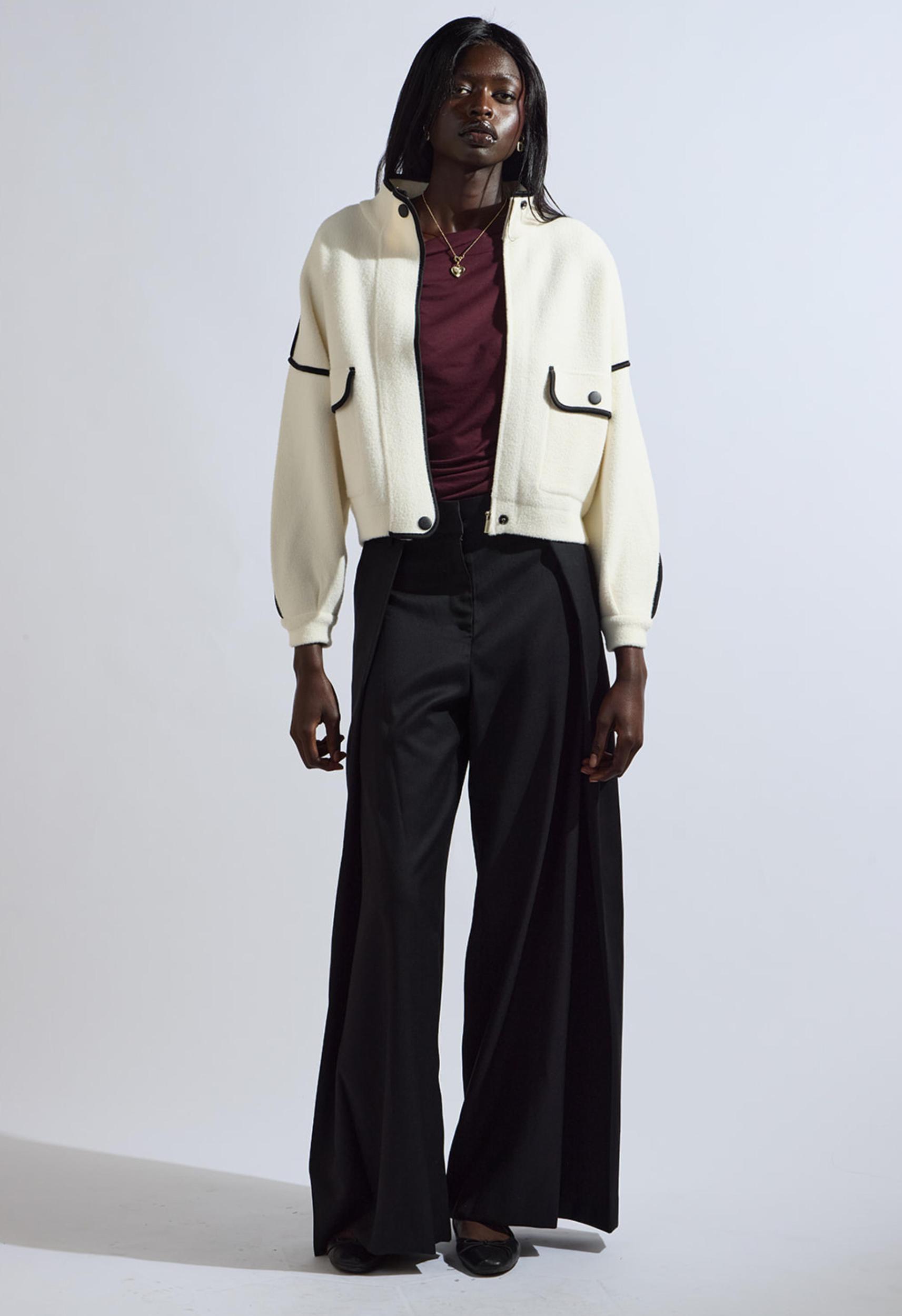 Cardi Jacket in White Product Image