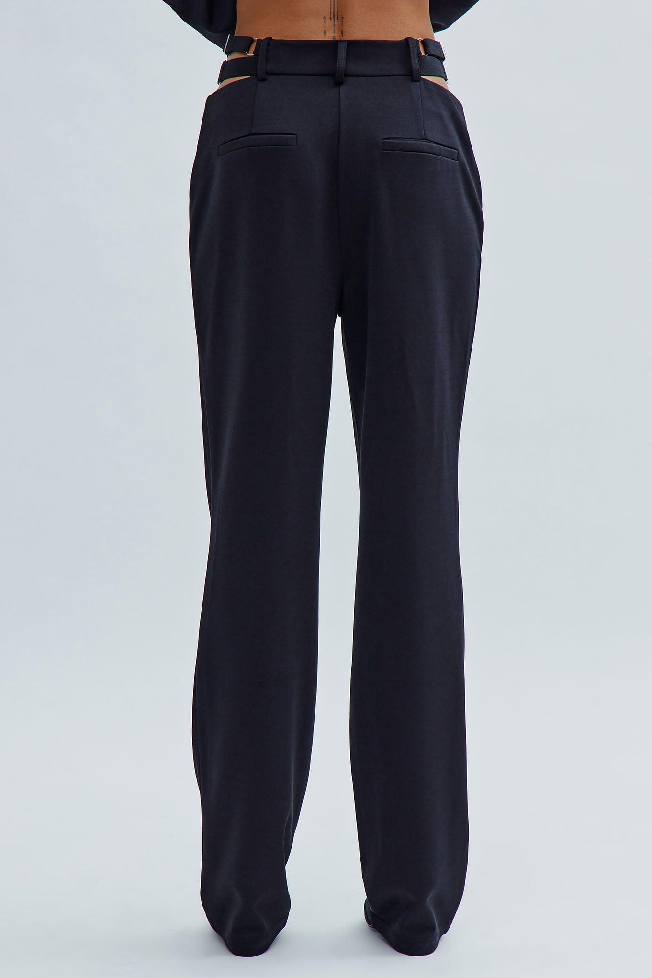 Office Diva Straight Leg Trouser - Black Product Image