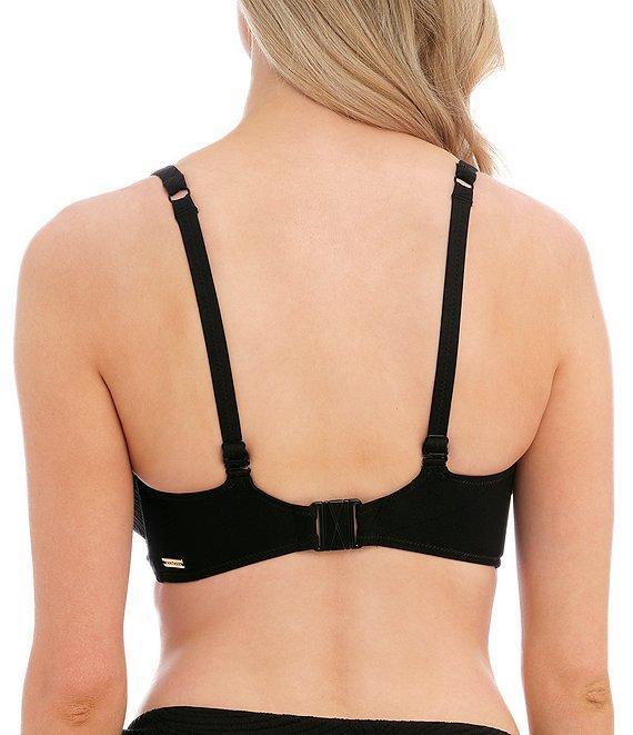 Fantasie Ottawa Solid High Waist Folded Side Tie Bikini Swim Bottom Product Image