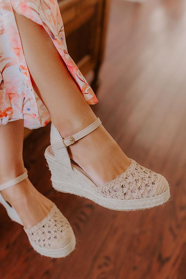 The Jemma Woven Wedge Product Image