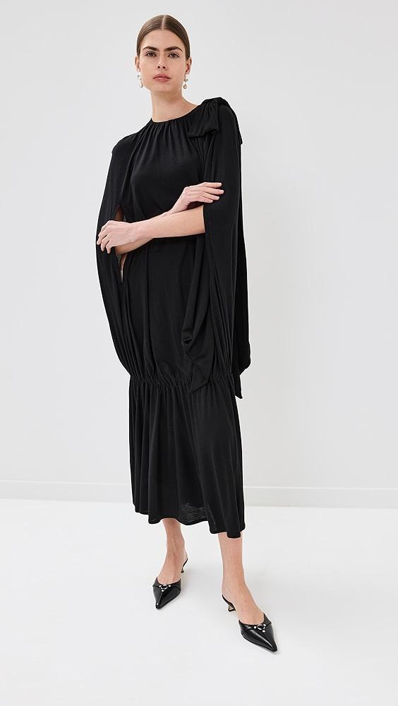 Simone Rocha Cascade Egg Dress with Bow Detail | Shopbop Product Image