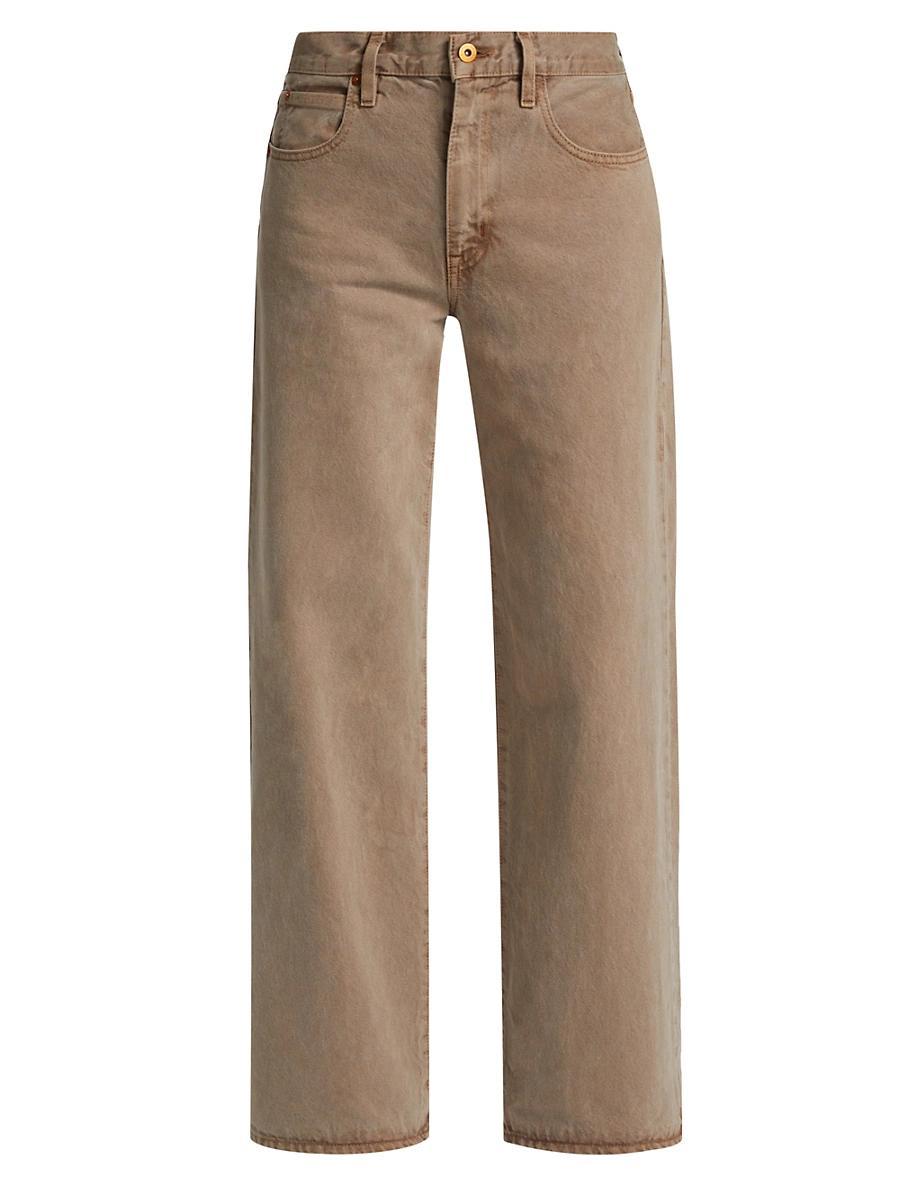 Womens Selena Wide-Leg Jeans Product Image