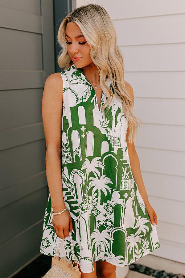 Jet Set To Morocco Mini Dress Product Image