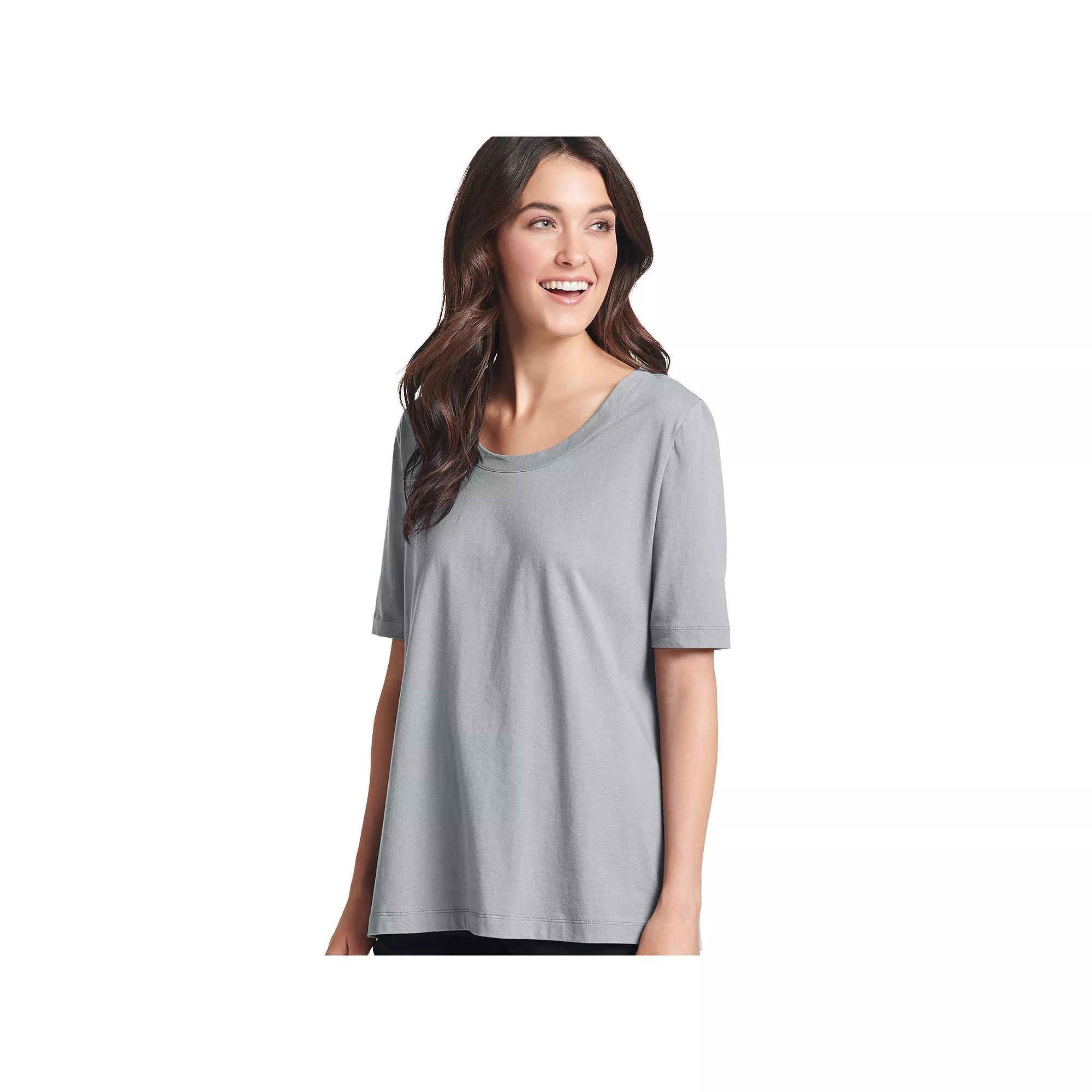 Women's Jockey® Everyday Essentials Pajama Tee, Size: Medium, Grey Gray Product Image