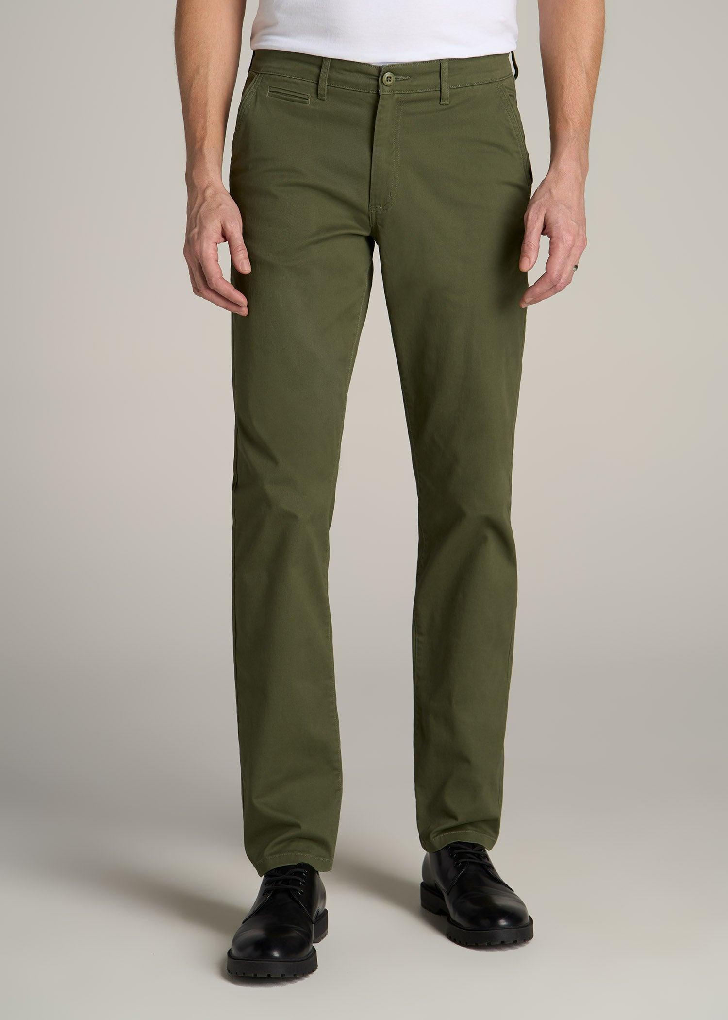 Carman TAPERED Chinos for Tall Men in Marine Navy Product Image