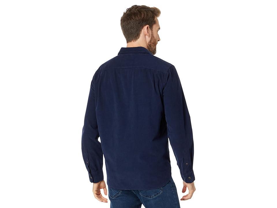 Vineyard Vines Corduroy Spread Collar Shirt (Crimson) Men's Jacket Product Image