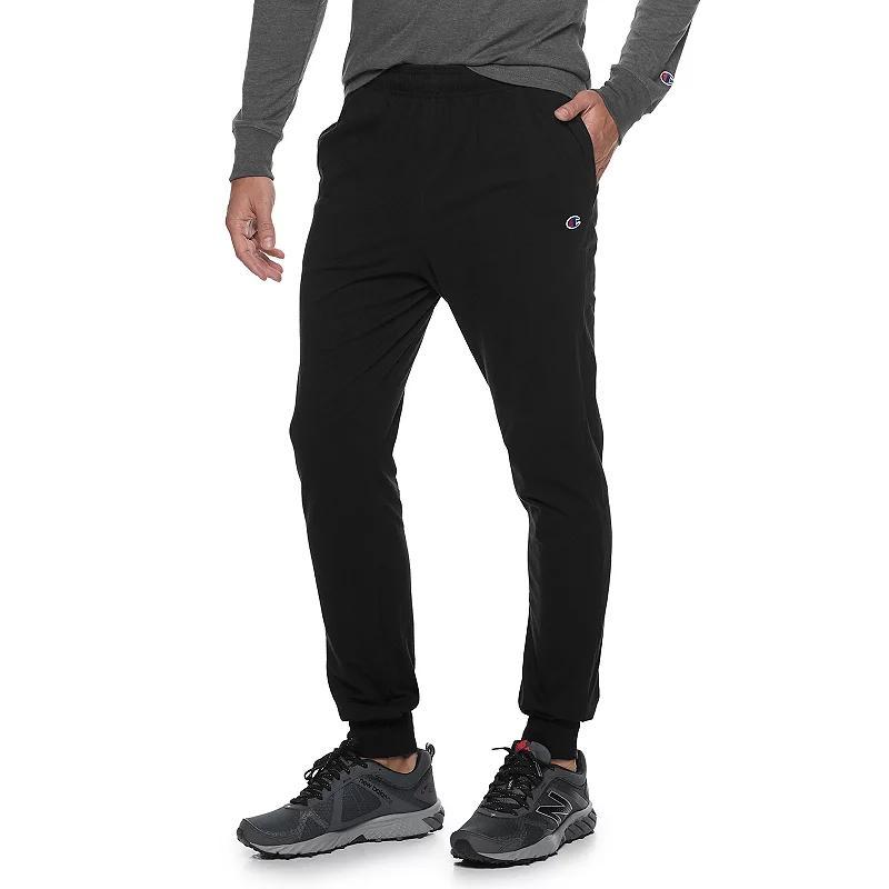 Men's Champion® Jersey Joggers, Size: Medium, Oxford Gray Product Image