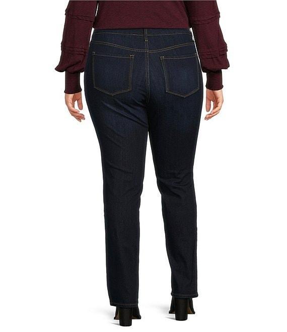 Code Bleu Plus Size Chelsea Straight Leg Jeans Product Image