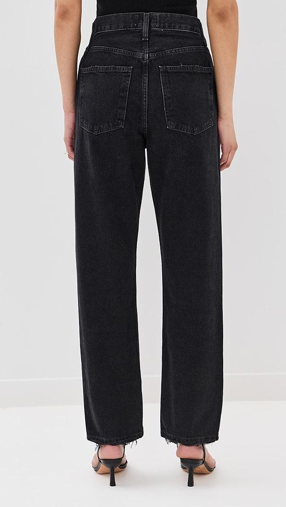 AGOLDE 90 Mid Rise Straight Jeans | Shopbop Product Image