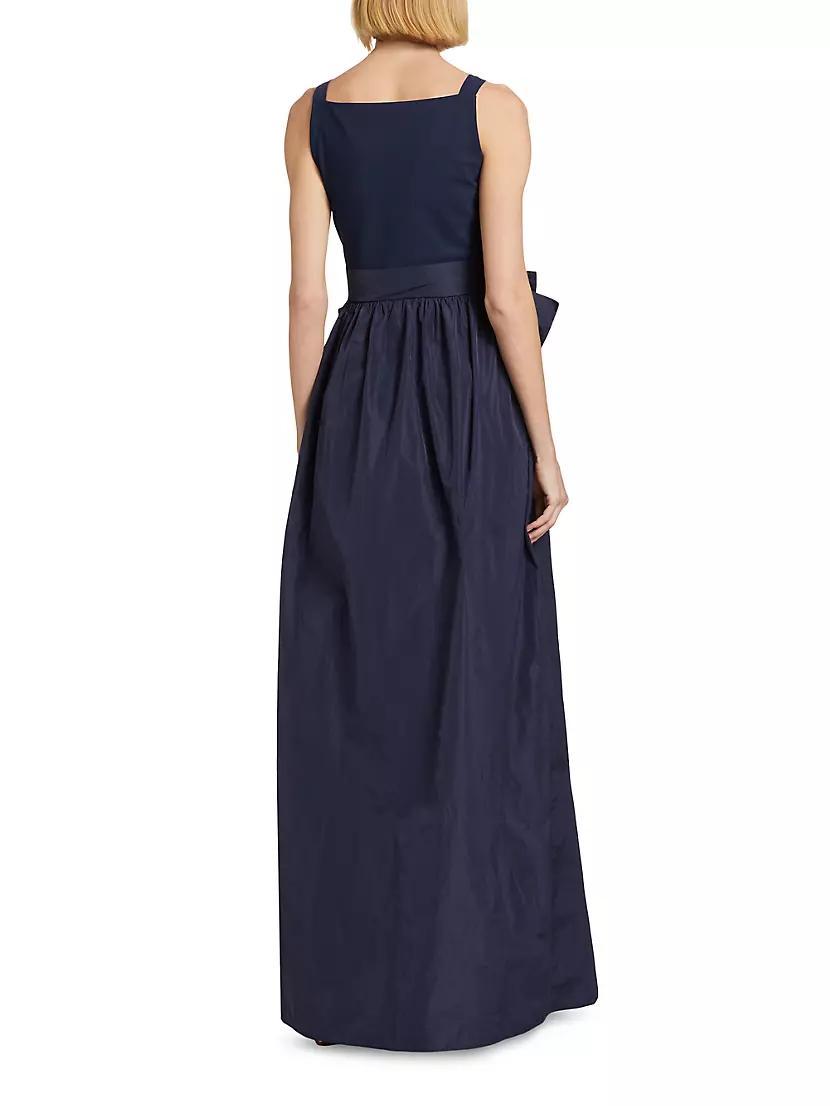Harlee Taffeta Bow Gown Product Image