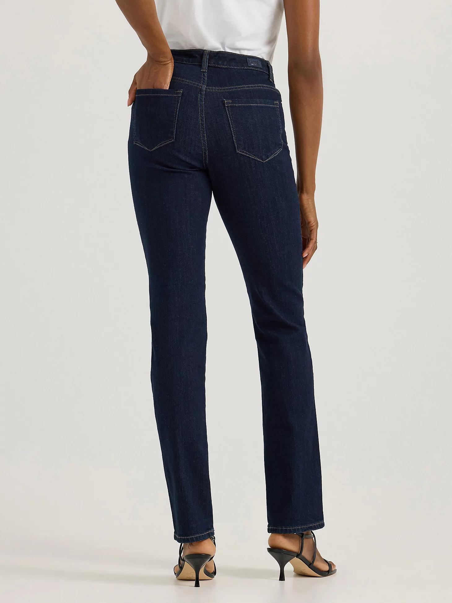 Women's Instantly Slims Relaxed Fit Straight Leg Jean | Women's Jeans | Lee® Product Image