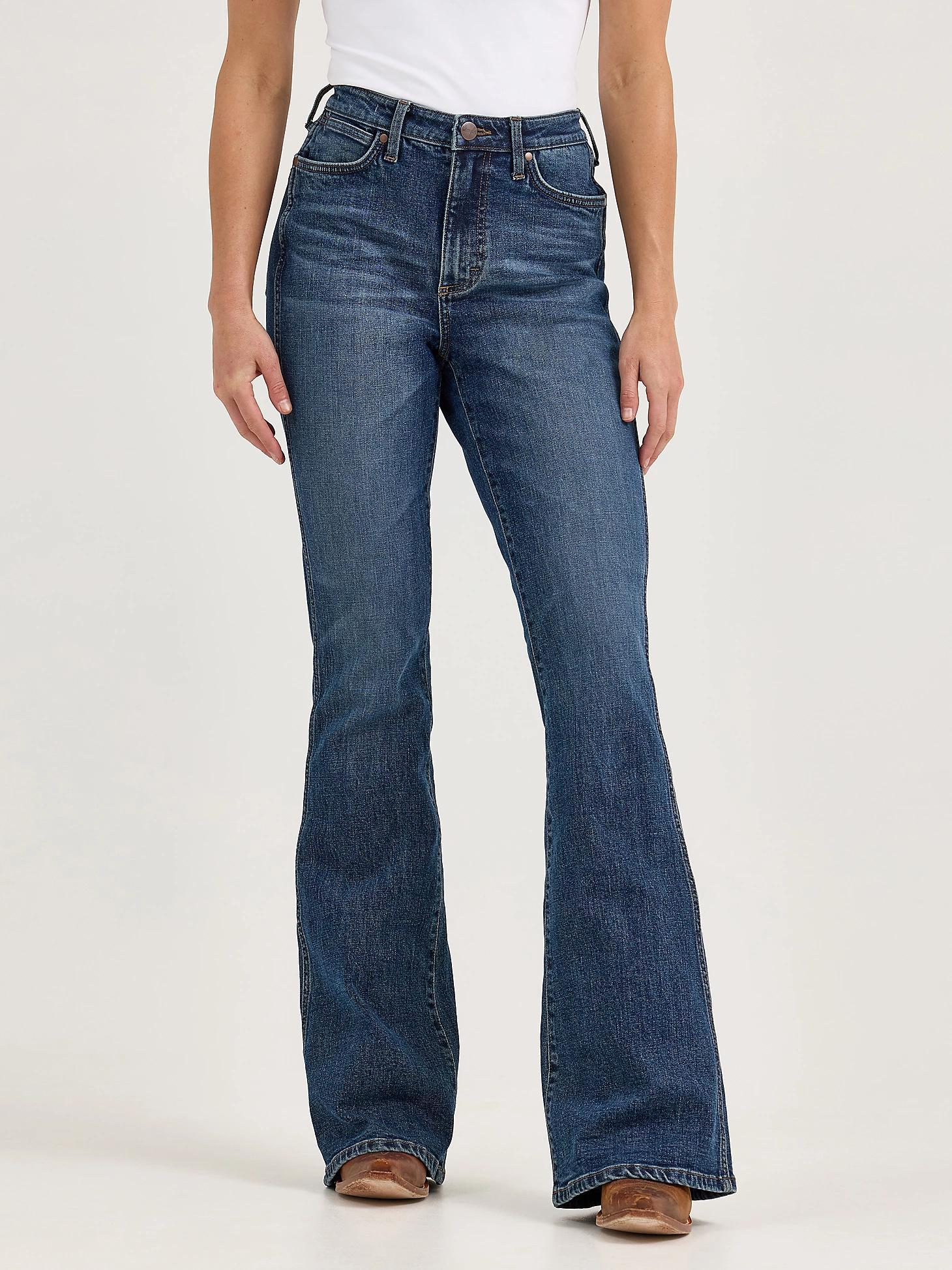 Women's Wrangler Retro® Bailey High Rise Flare Jean in Hannah Product Image