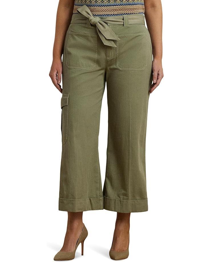 Plus Size Topaz-Wide Leg Pant W/Porkchop Pockets Product Image