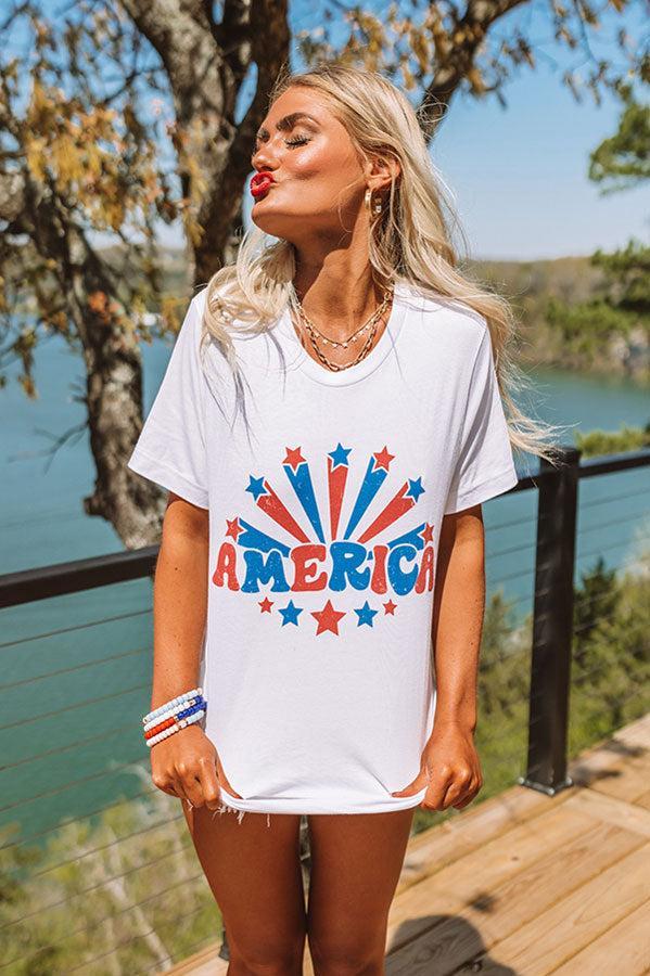 Starry America Graphic Tee Product Image
