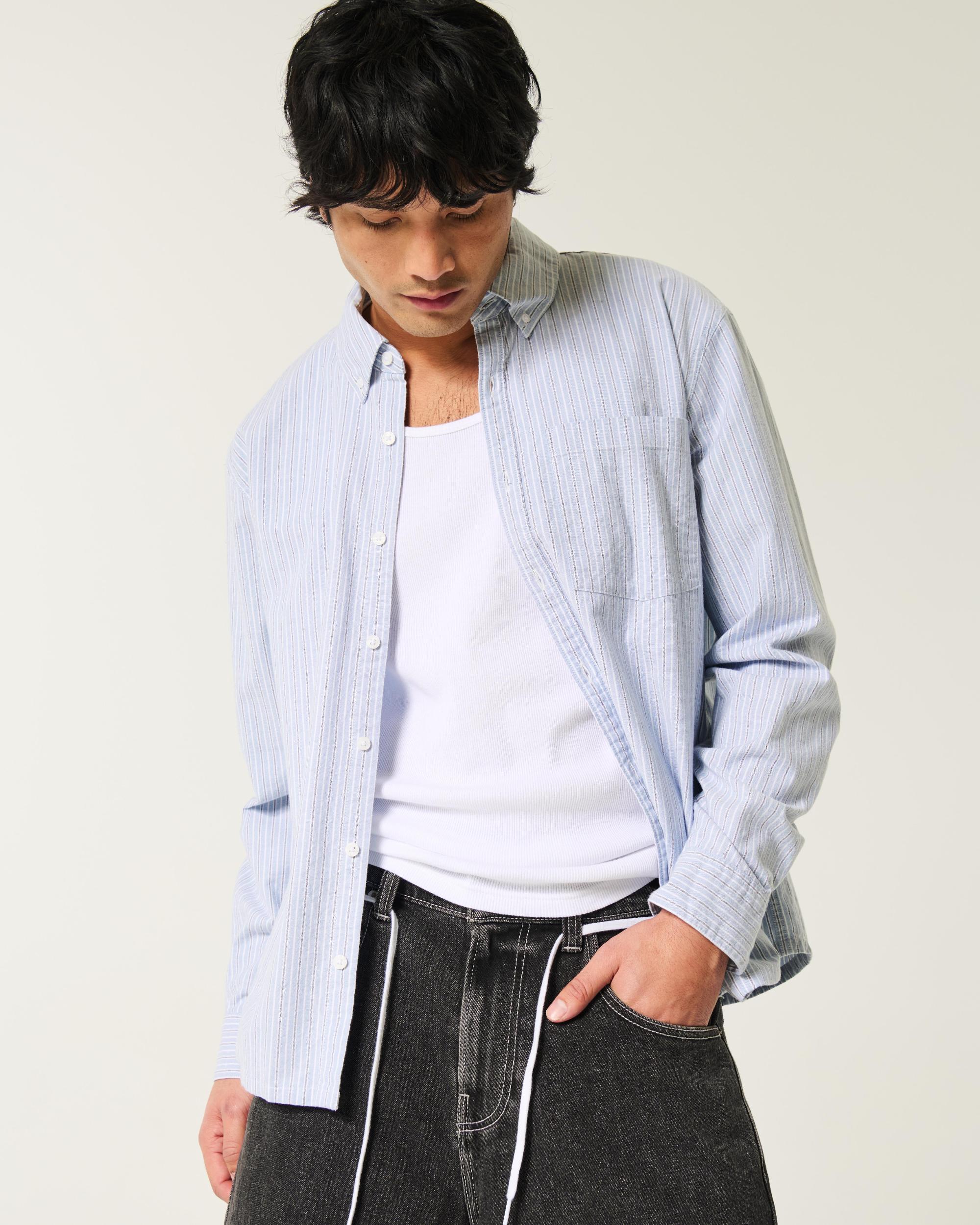 Long-Sleeve Oxford Shirt Product Image