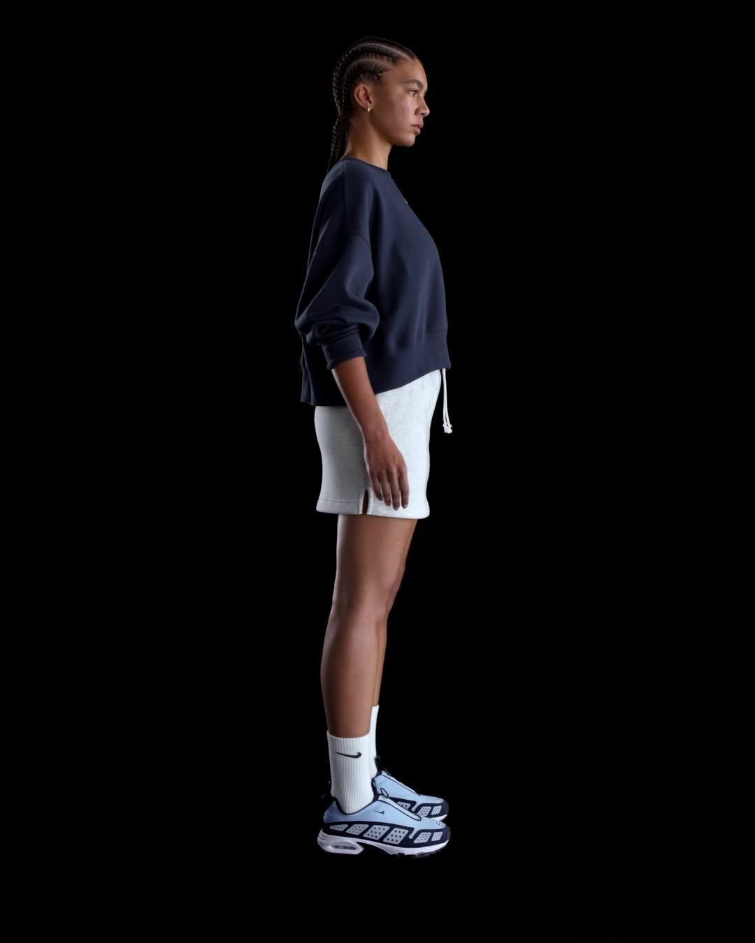 Women's Nike Sportswear Phoenix Fleece Over-Oversized Crew-Neck Sweatshirt Product Image