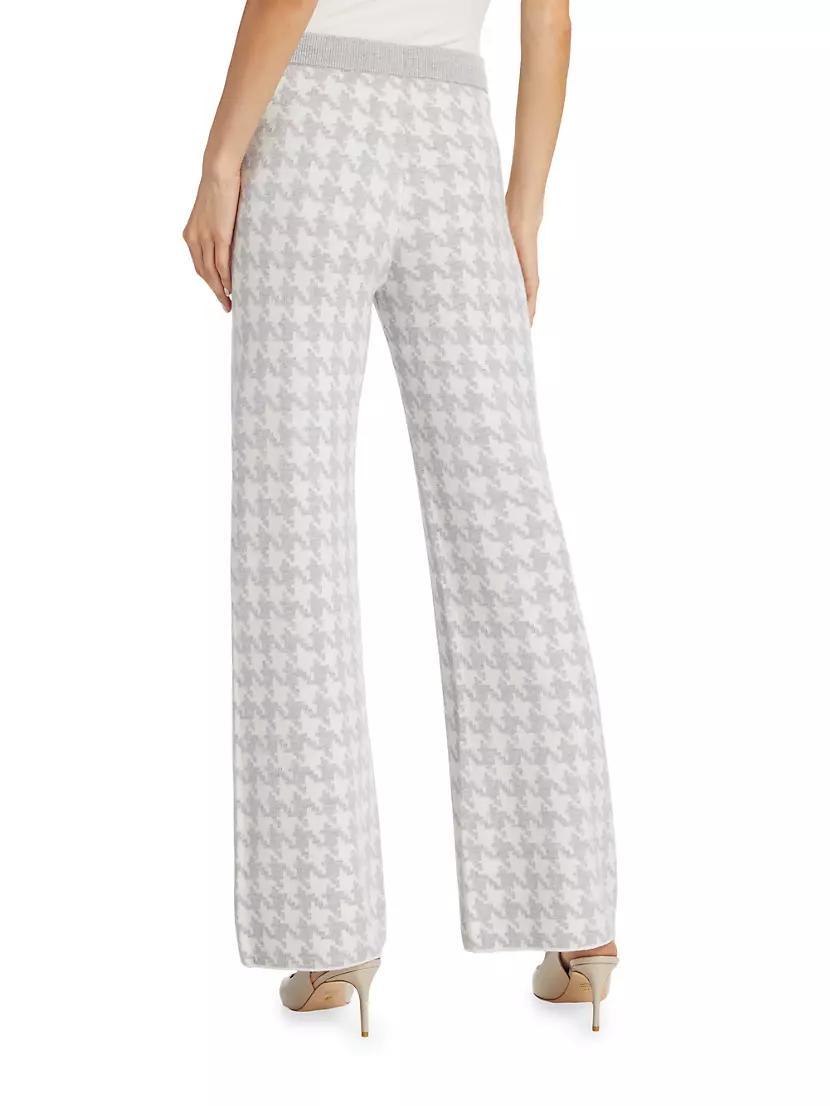 Houndstooth Drawstring Pants Product Image
