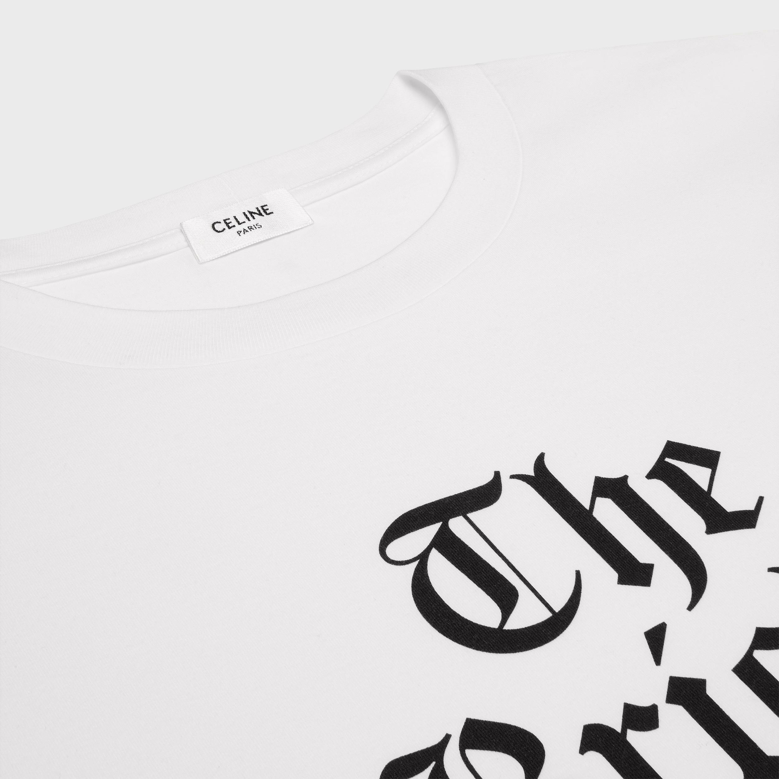 bright young loose t-shirt in cotton jersey Product Image