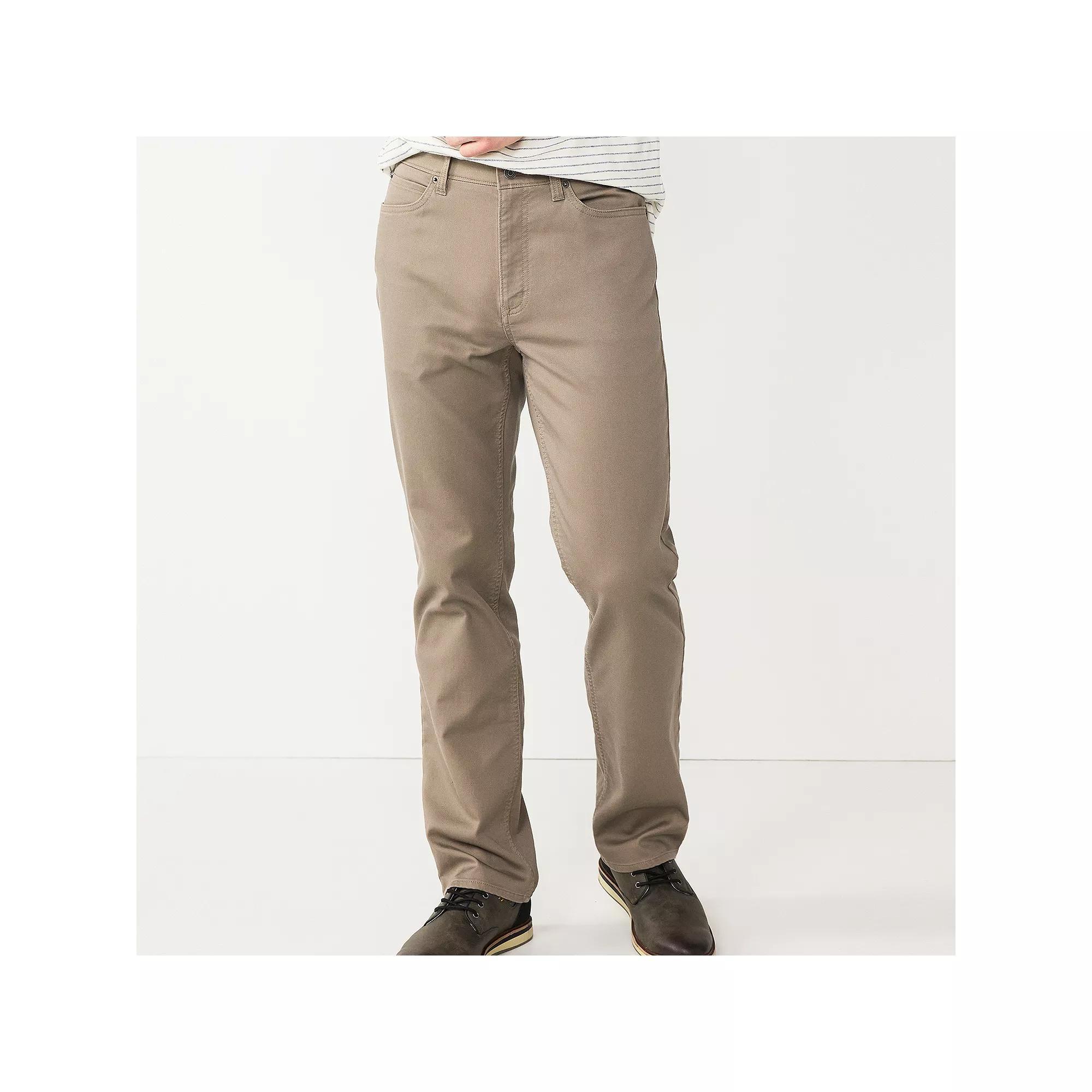 Mens Sonoma Goods For Life Straight-Fit 5-Pocket Everyday Pant Product Image