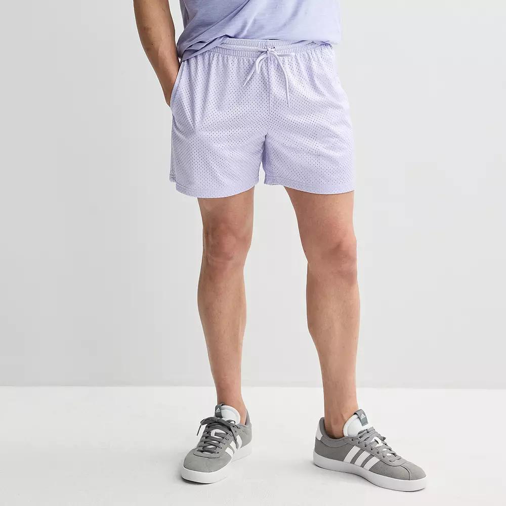 Men's Trinity Coast Mesh Shorts, Size: XL, Purple Product Image