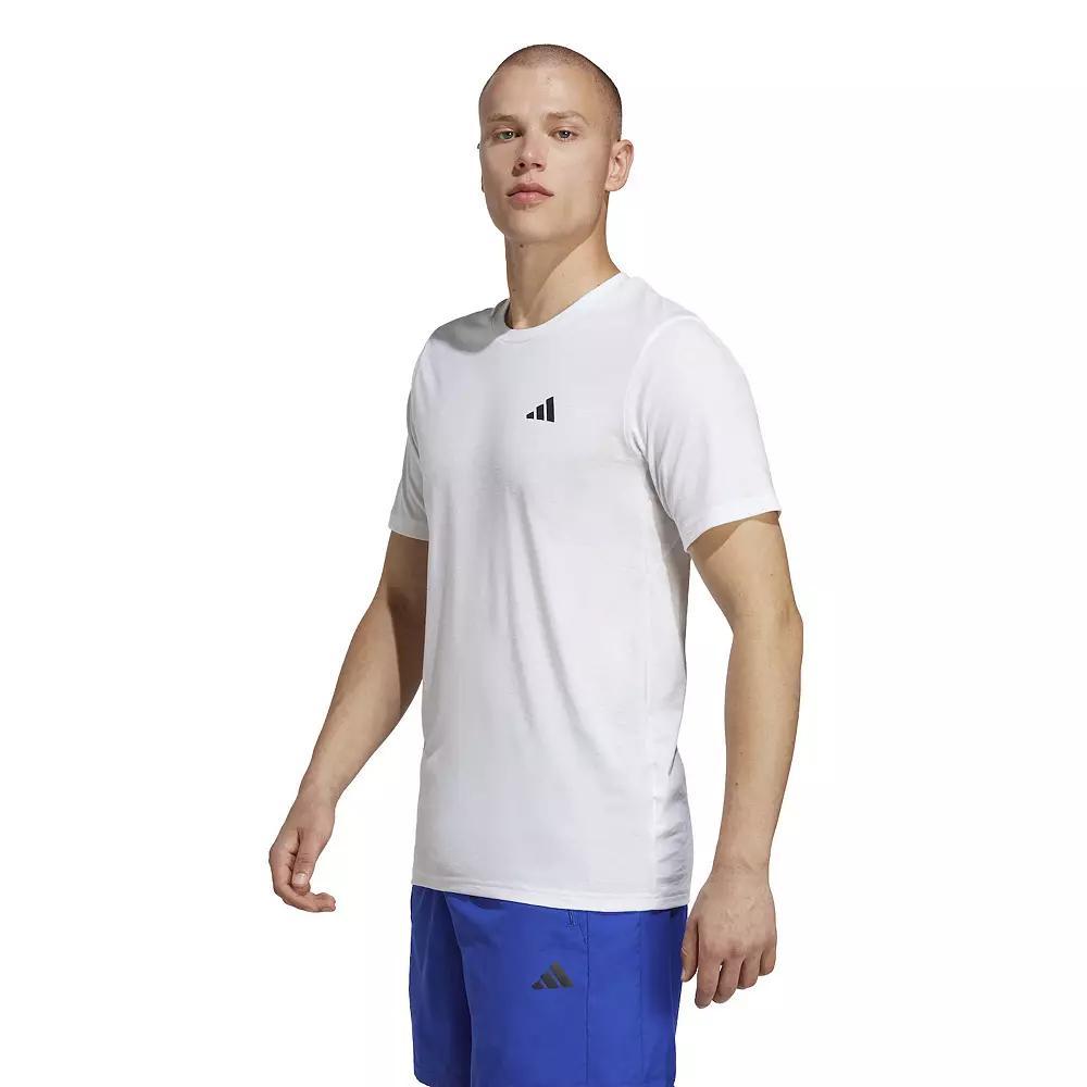Big & Tall adidas Train Essentials Feelready Training Tee, Men's, Size: 3XL Tall, White Product Image