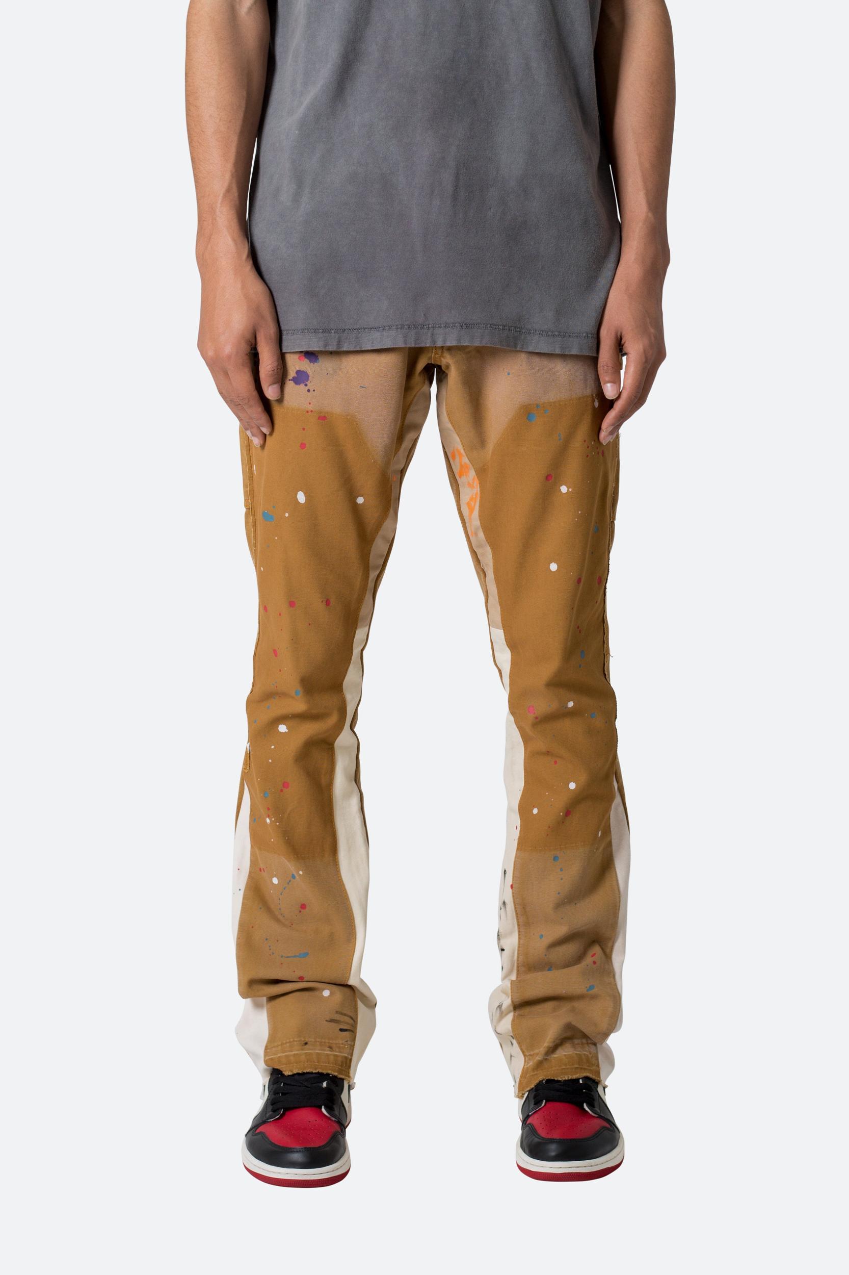 B243 Flare Denim - Brown Product Image